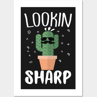 Stay Sharp Cool Cactus Posters and Art